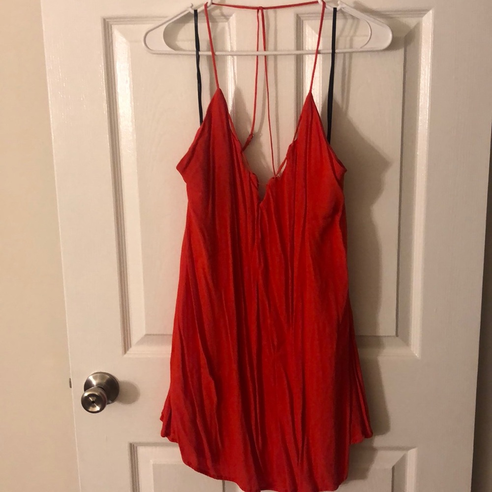 Forever 21 Mini Orange Dress